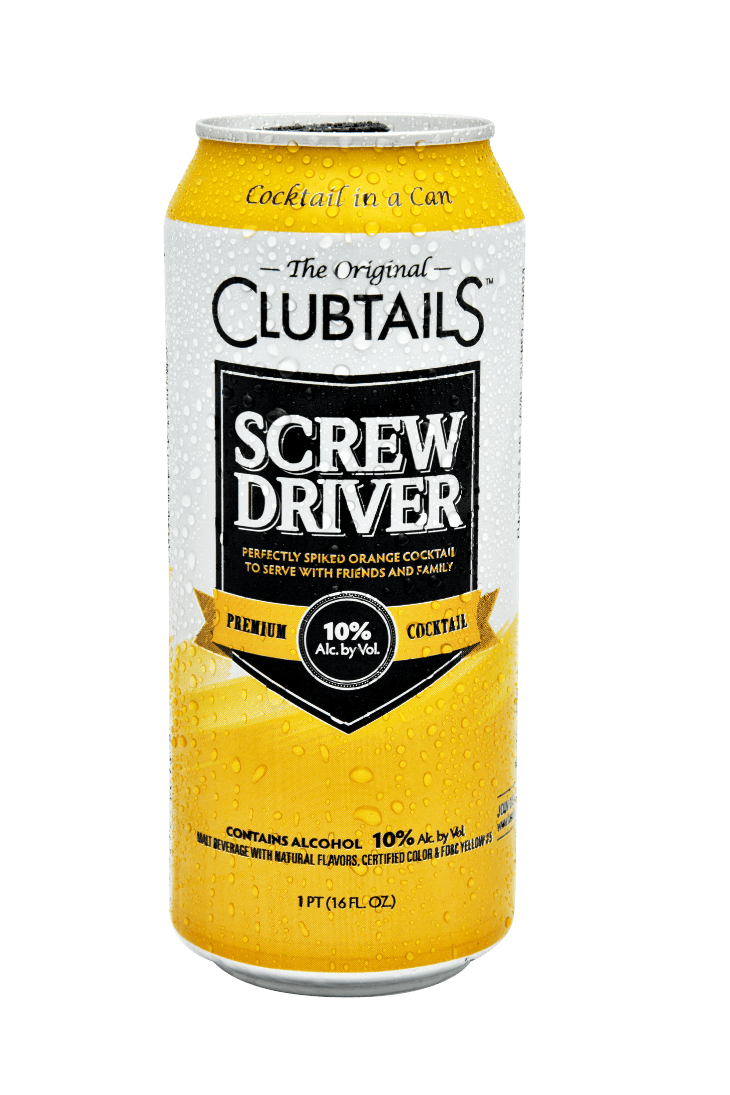 Screwdriver| Clubtails Cocktail in a Can