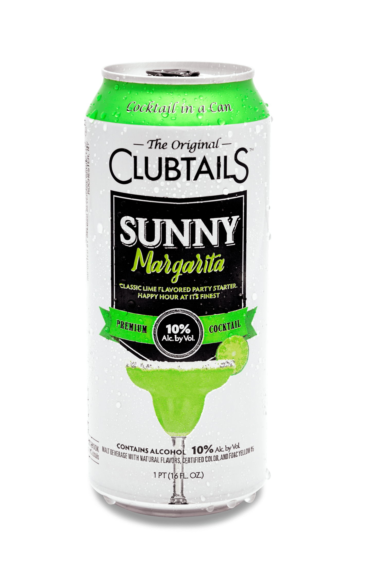 Sunny Margarita | Clubtails Cocktail in a Can